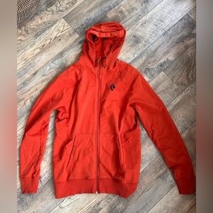 Men’s Black Diamond orange sweater